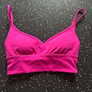 Lululemon Pink Sports Bra
